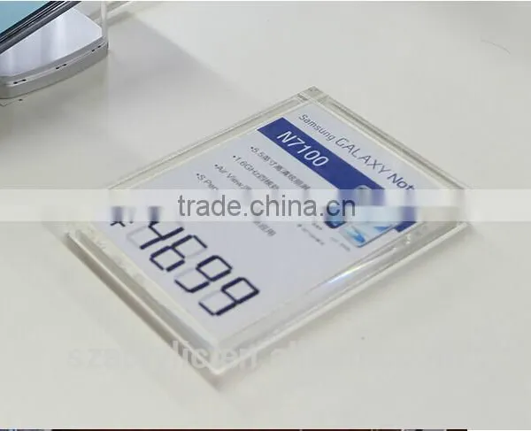 Acrylic Price Tag for Cell Phone,price Label Holder