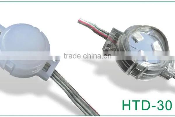 Full Color 30mm Rechargeable Blue LED Point Work Light photo-2