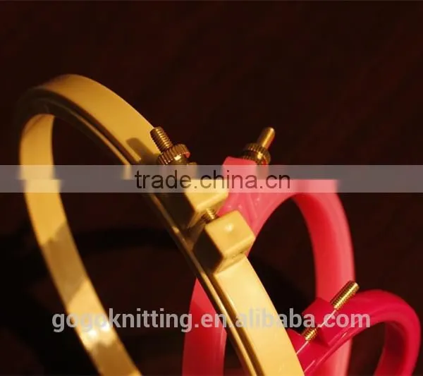2016 Fashion Accessory for DIY Kit Plastic Embroidery Hoop photo-3