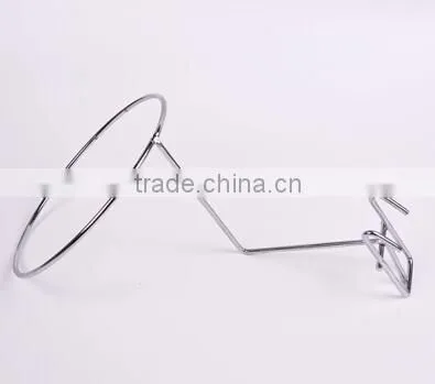 Metal Wire Net Shelf Hat Holder Hook Hat Ball Hair Hanger Holder Garment Supermarket Shelf Display Rack Accessories photo-2