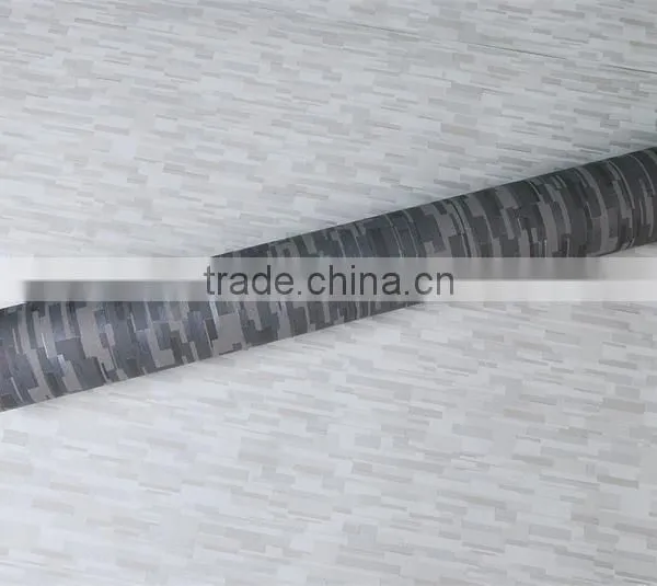 New Non-woven Decorative Silver Mosaic Wallpaper photo-2