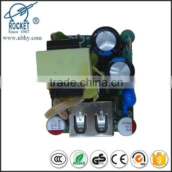High Efficiency Factory OEM 5V2A Synchronous Rectifying USB Adaptor PCBA for Mobile Phone photo-3