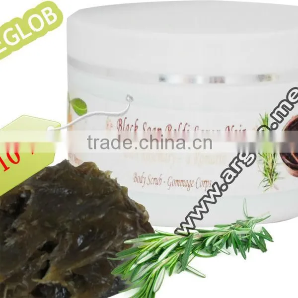 Black Soap With Romarine Essential Oil In Bulk 1 Ton