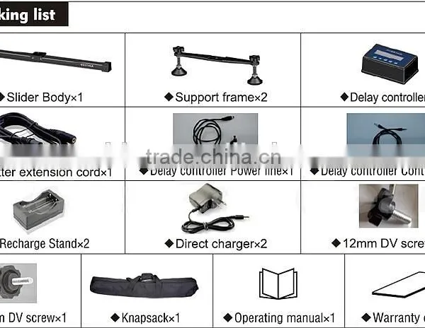 Westage Motorized Camera Slider With Timelapse Time Delay Controller Video Camera photo-5