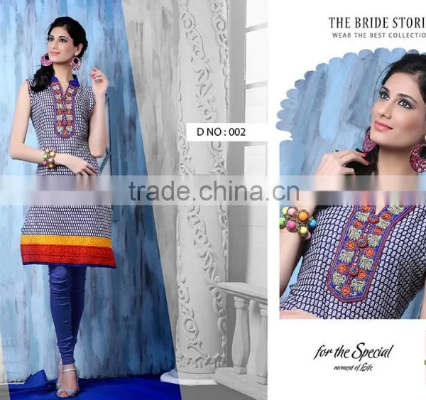 Wholesale Lots Indian Cotton Embroidery Tunic photo-2