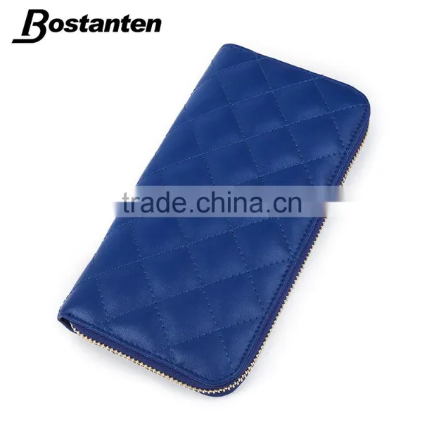 Fashion Plaid Leather Hand Purse for Women photo-5