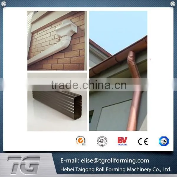 2015 China Hot Sales Square Steel Tube Downpipe Roll Forming Machine photo-4