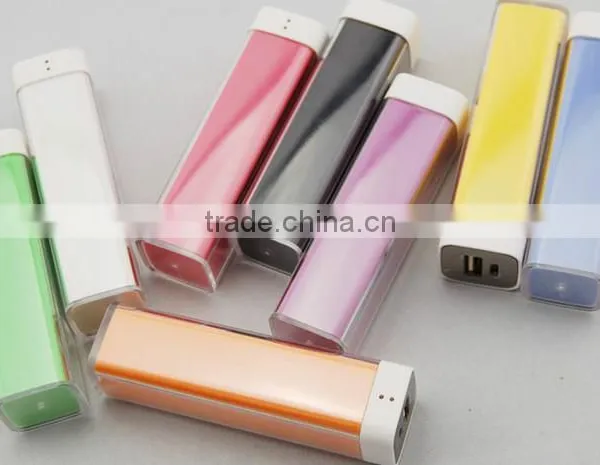 New Products 2016 Consumer Electronics Rechargeable Battery for Smartphone Power Bank 2600mah photo-2