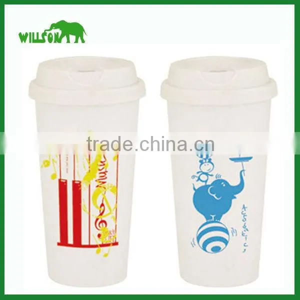High Quality 16Oz Thermal Mug With Customized Logo Printing For Coffee photo-2
