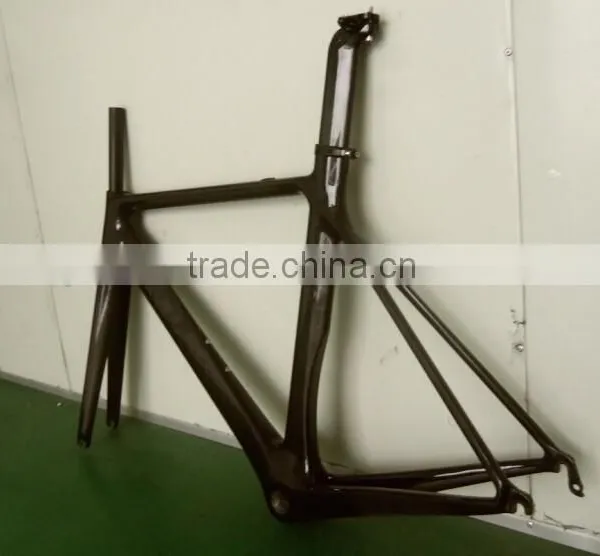 New Design Carbon Fiber 700C Road Frameset +seatpost +headset+carbon Fork photo-2
