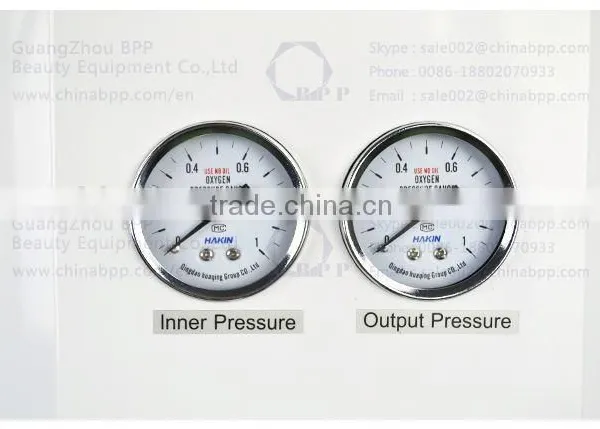 Improve Skin Texture Hot Sale Portable Water Skin Analysis Oxygen Spary Skin Rejuvenation/water Oxygen Jet Peel Machine photo-3