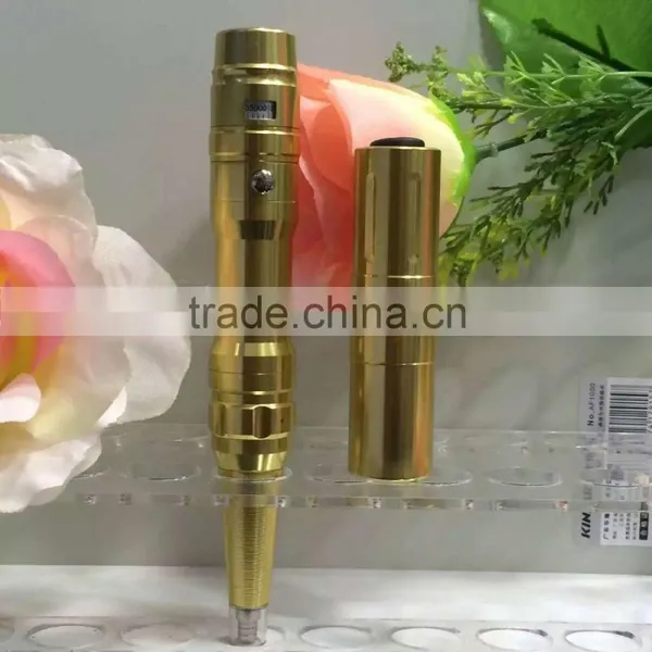 Manufactory Wireless Digital Permanent Makeup Cosmetic Pen and Stainless Tattoo Gun Tattoo Pen Eyebrown-- Lip - Makeup Kit photo-2