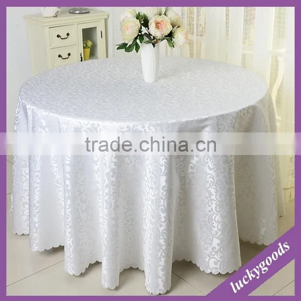 3.05m Persomized Polyester Champagne Table Cloth Wholesale photo-2