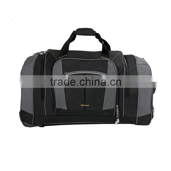 Fashion High Quality 100% Polyester China Cheap Duffle Bag Luggage photo-2