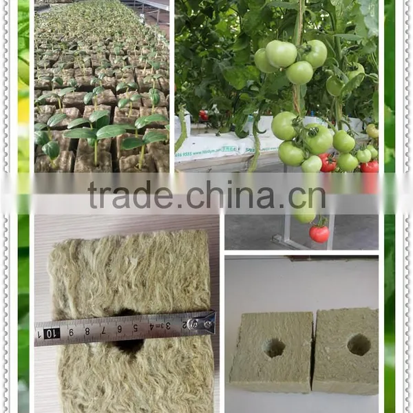 60kg/m3 Hydroponic Grow Rockwool Rock Wool Cubes Wholesale photo-6