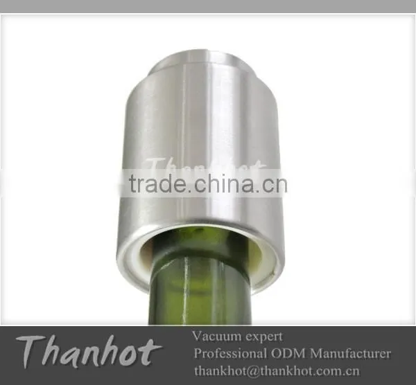 Chromed Gold Twinkle Vacunnm Wine Plug photo-2