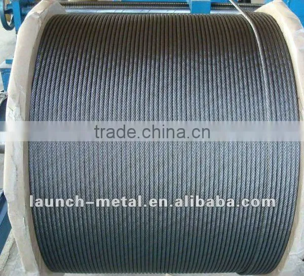 Steel wire rope for lifts or elevators