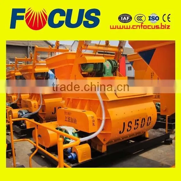 ISO and CE Approved 500L Mini Self Loading Cheap Concrete Mixer photo-5