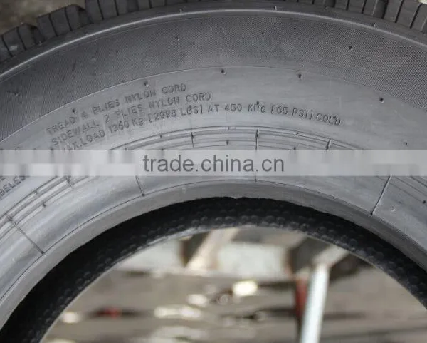 Top Quality CHINA BRAND FACTORY ST175/80D13 ST205/75D14 ST205/75D15 205/75D15 BIAS TRAILER TIRE photo-2