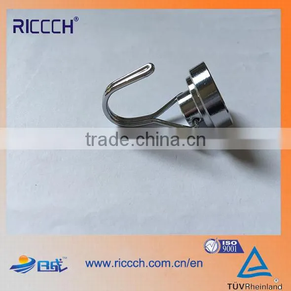 Pot Magnet With Rotatable Hook Neodymium Pot Magnet Hand Drill With Magnet Base Decorative Magnetic Hook photo-3