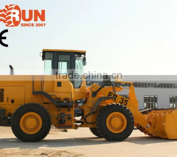 Qingdao Everun Brand 3.0 Ton Wheel Type Front End Loader With Tipping Cabin photo-2