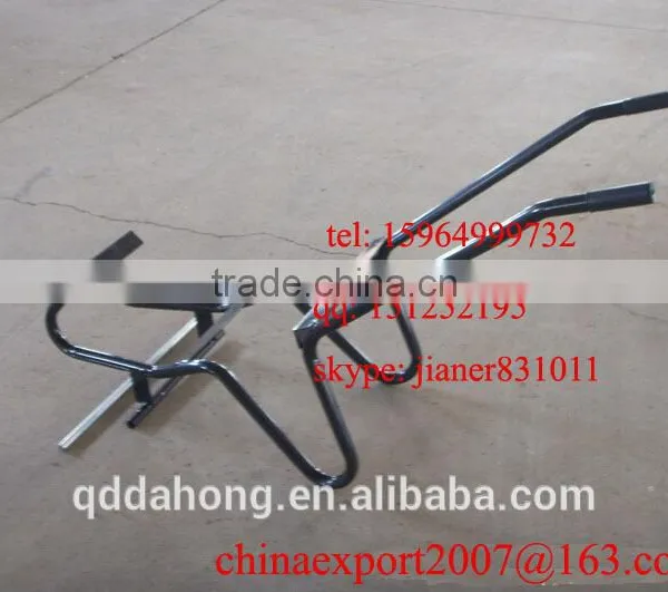 140L Double Wheels Heavy Duty Plastic Wheelbarrow for Construction and Garden Use photo-3
