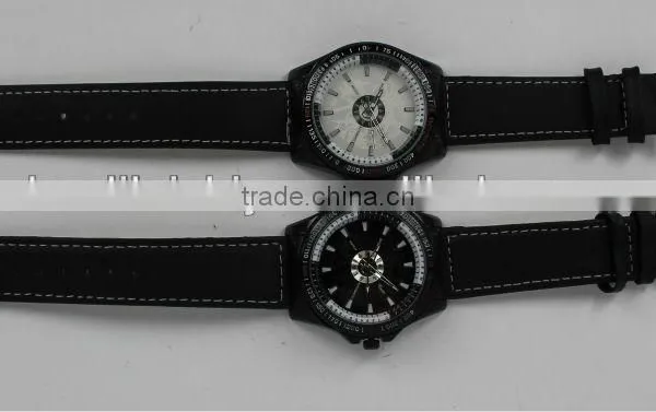 Moda Vogue Generous Synthetic Leather Wathces Big Round Face With Low Price