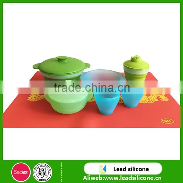 New Arrival Food-grade Traditional China Style Table Hot Mat Silicone Table Mat photo-2