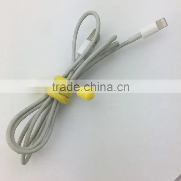 4''6''10''12'' Multipurpose Waterproof Silicone Clip Cables Tie for All Kinds of Wires photo-5