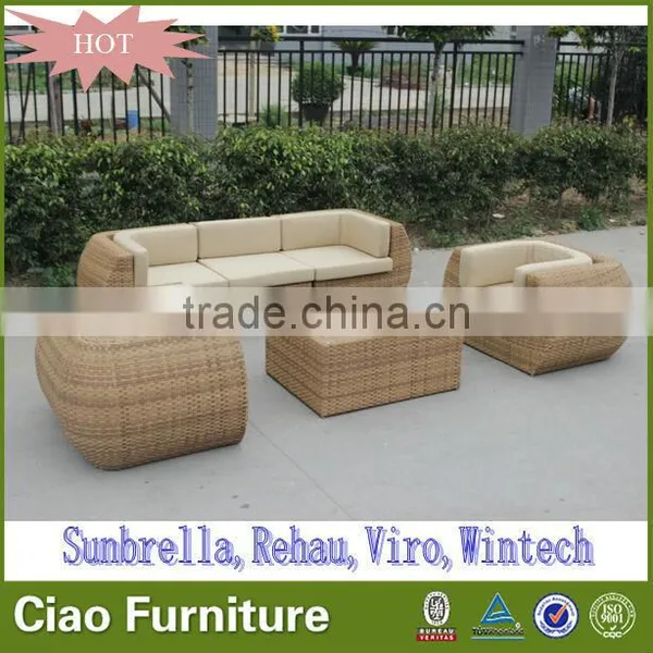 Outdoor Furniture Sofa Synthetic Rattan Outdoor Furniture photo-5