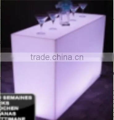 Beautiful Lighting Commerical High Quality Plastic LED Bar Counter With 16 Colors Change by Remote Control photo-5