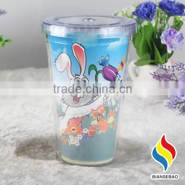 Sedex 4P Audited Factory 16oz Double Wall Acrylic Tumblers With Inserts photo-5