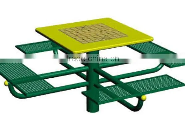 (HD-19502) Restaurant Table and Bench Picnic Table and Chairs photo-3