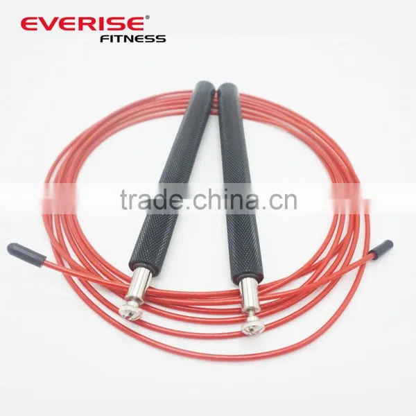 Crossfit Adjustable the Newest Long Aluminium Handle Speed Jump Rope photo-4