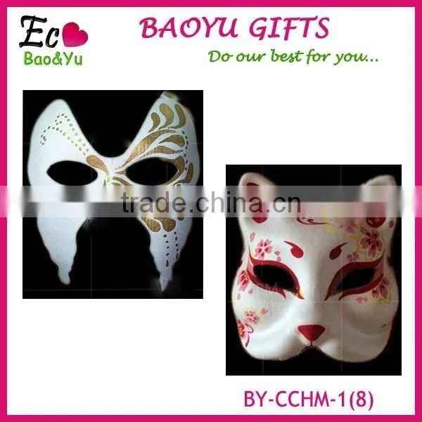 Masked Ball, Blank White Masquerade Party Masks for Sale photo-5
