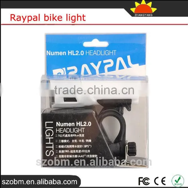 Biking RAYPAL 3W 3 Modes Light Front Bike Led Lights For Bicycle With Clip photo-6