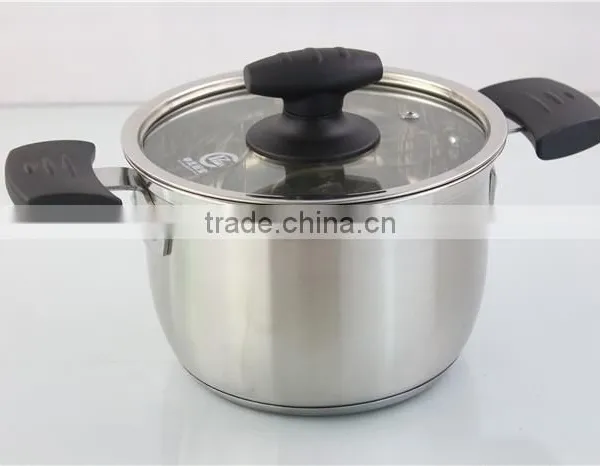 Hot Selling Tall Metal Stainless Steel Soup Pan Sause Pot photo-4