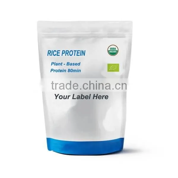 High Quality Weight Loss Natural Rice Protein 80% Muscel Building photo-2