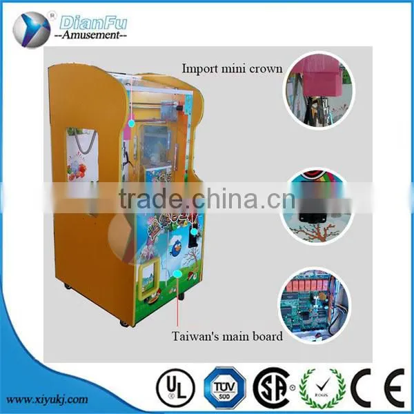 2016 Kids Coin Operated Super Treasure Box Crane Toy Vending Game Machine For Sale photo-4