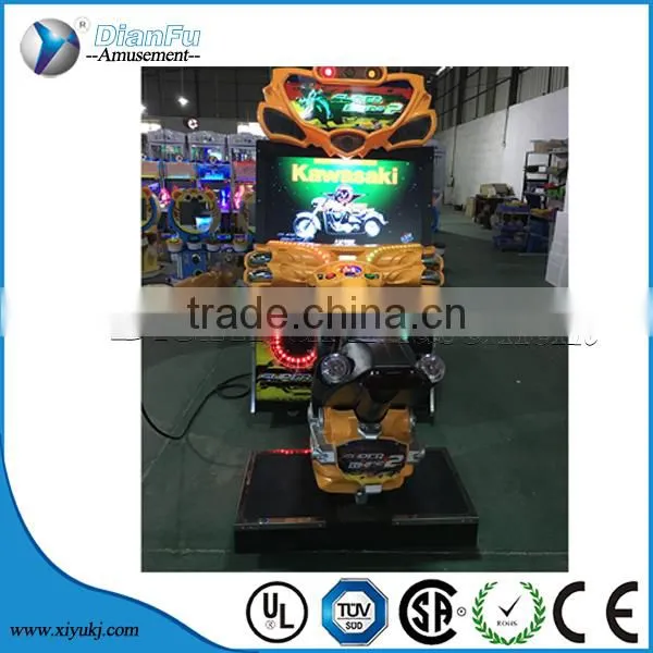 Amusement Ride Super Power FF Motor Simulator Racing Car Game Machine photo-4
