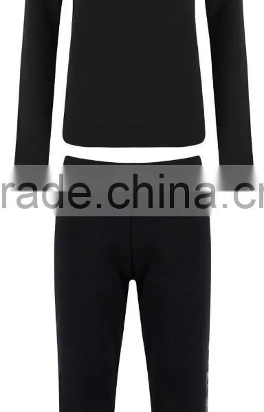 Ladies Leopard Print & Off Shoulder Black Tracksuit Jessica Wright Celeb Joggers photo-2