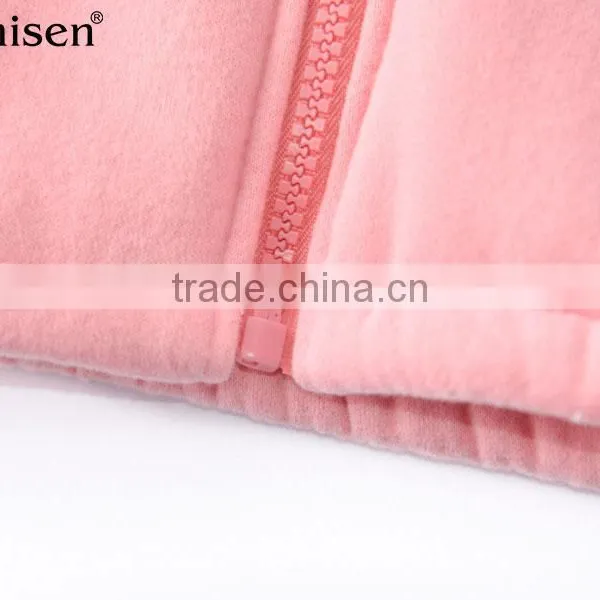 Factory Wholesale Custom Sleeveless Fleece Kids Clothing Vest photo-5