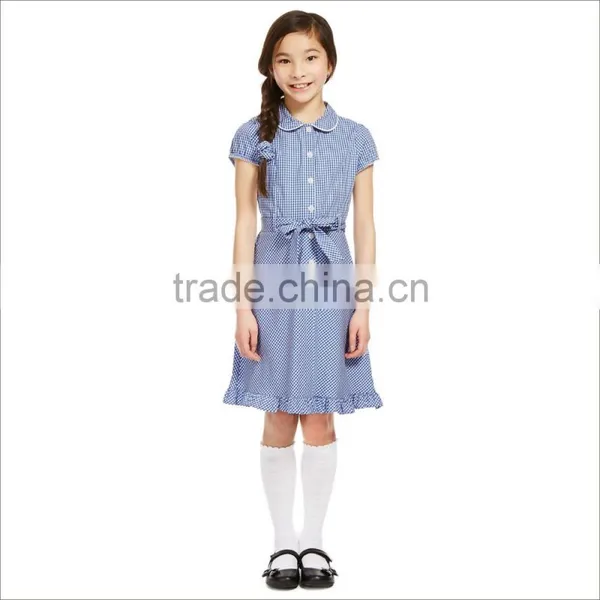 Chinese 2017 Wholesale Custom Design School Uniform Skirt Fabric