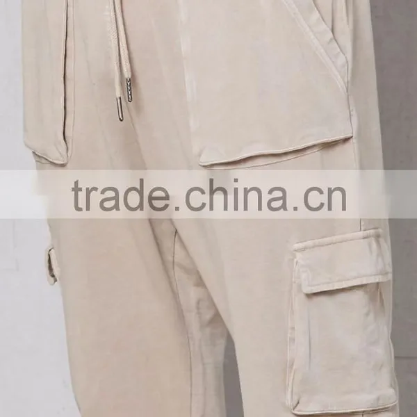 Machine Washable100% Cotton Jogger Pants Men Sweatpants photo-2