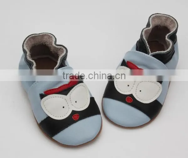 Wholesale 2014 Shenzhen Factory Soft Sole Leather Baby Shoes photo-4