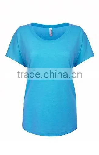 Next Level Apparel Ladies' Tri-Blend Dolman Tee - Made From 50% Polyester, 25% Cotton, 25% Rayon and Comes With Your Logo photo-4