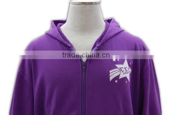 Lastest Product Best Price Quality Purple Ladies Smart Trendy Hoodie photo-5