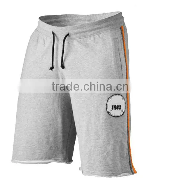 Cotton Blended Crossfit Shorts Mens Sweat Shorts photo-2