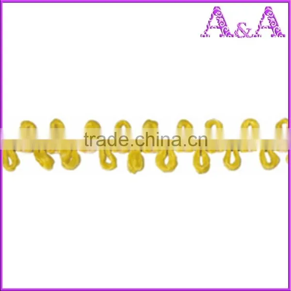 CB2696 Wholesale Candy Color Flower Designs Mesh Embroidery Lace Decoration Chemical Lace Trim for Dresses photo-3