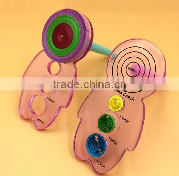 2016 New DIY Craft Tools Quilling Cartoon Pallet/Curling Coach photo-2